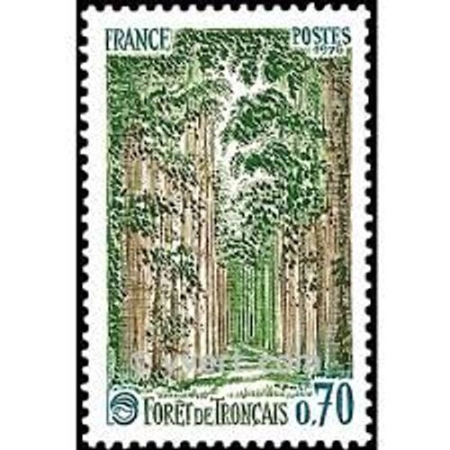 Protection De La Nature Et De L'environnement : Forêt De Tronçais Année 1976 N° 1886 Yvert Et Tellier Luxe