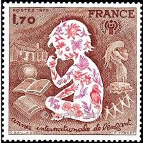 Année Internationale De L'enfant Année 1979 N° 2028 Yvert Et Tellier Luxe