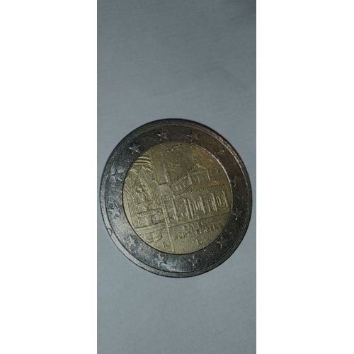 Pièce De 2 Euros Bade-Wurtemberg Très Très Rare Et Fauté Ce Qu¿Il Lui Donne Beaucoup De Valeur