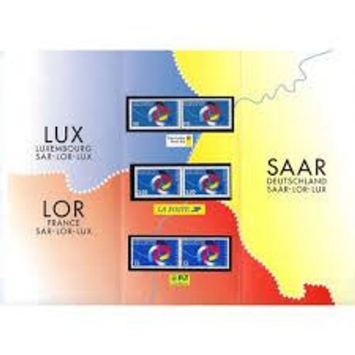Espace Européen Sar Lor Lux Émission Commune France/Allemagne Et Luxembourg Pochette Souvenir N° 13 Année 1997 N° 3112 Yvert Et Tellier Luxe
