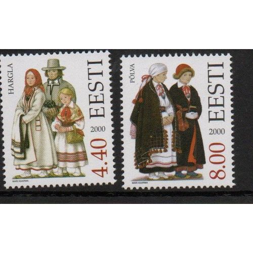 Estonie Timbres Europa 2000