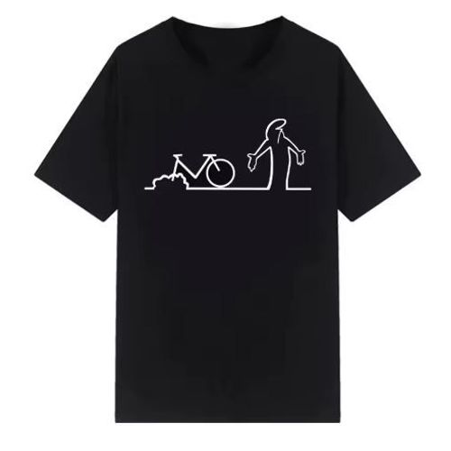 T-Shirt Sur Le Thème De La Linea D'osvaldo Cavandoli, Série Tv, T-Shirt Homme Et Femme, Col Rond. Plusieurs Tailles Disponibles