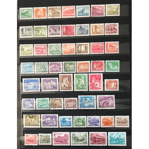 Lot De 53 Timbres Hongrie 1951/1952/1960/1963