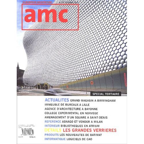 Amc N° 137 Octobre 2003 - Spécial Tertiaire