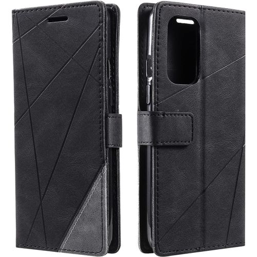 Coque Pour Oneplus 9, Etui En Cuir Pu Portefeuille Housse Fermeture Magnétique Und Flip Pour Oneplus 9, Avec Fermeture Magnétique, Noir