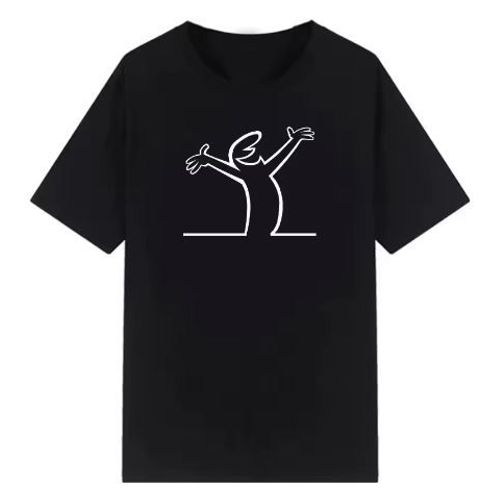 T-Shirt Sur Le Thème De La Linea D'osvaldo Cavandoli, Série Tv, T-Shirt Homme Et Femme, Col Rond. Plusieurs Tailles Disponibles