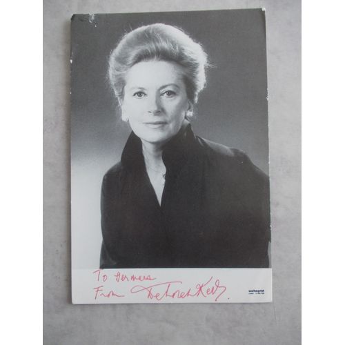 Deborah Kerr Cinema Carte Dedicacee