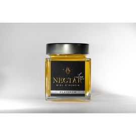 Miel D'acacia, 100% Naturel, D'abeille, Pur, Sans Sucre, Sans Additifs 500 G. Nectar Lux.