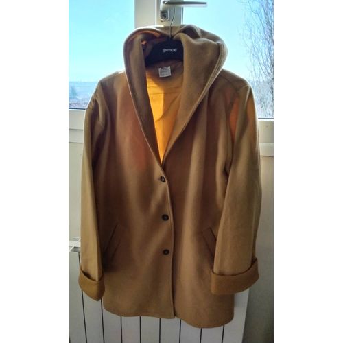 Veste Polaire Avec Capuche Damart Camel Taille L
