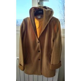 Veste Polaire Avec Capuche Damart Camel Taille L