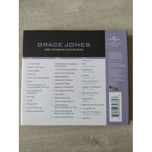 Grace Jones The Ultimate Collection 3cds Code Barre 602498327623