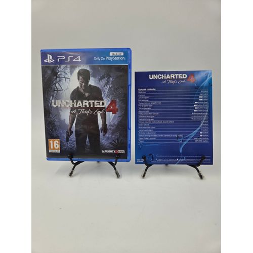 Jeu Playstation 4 Uncharted 4 : A Thief's End En Boite, Complet (Boite Uk)
