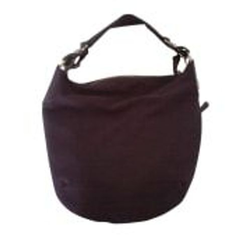 Sac besace LE TANNEUR, couleur aubergine, tissu déperlant. ÉTAT NEUF.
