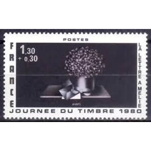 Journée Du Timbre : "La Lettre À Méli" De Avati Lilas Année 1980 N° 2078 Yvert Et Tellier Luxe