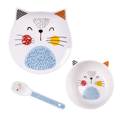 Service Enfant 3 Pièces Chat