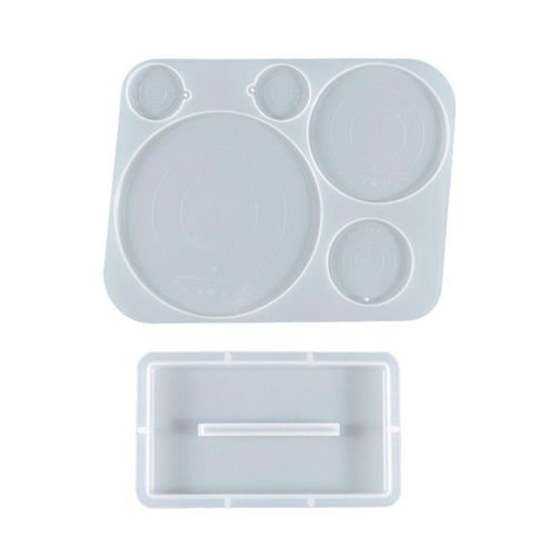 Moule En Silicone De Joueur, Disques De Résine Époxy Moules De Coulée Pour Bricolage Tasse Mat Décoration Intérieure