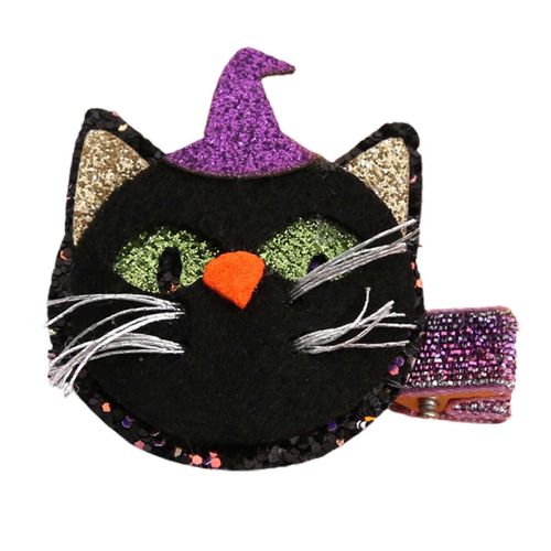 Mode Bat Wing Black Barrettes Halloween Couvre-Chef Filles Devil Wing Hairpin