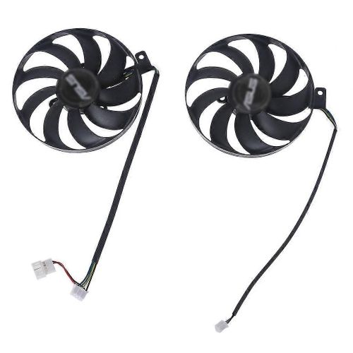 2PCS 88mm Carte Graphique Refroidissement VGA Ventilateur T129215SU 4Pin 12V 0.5A Refroidisseur Ventilateur