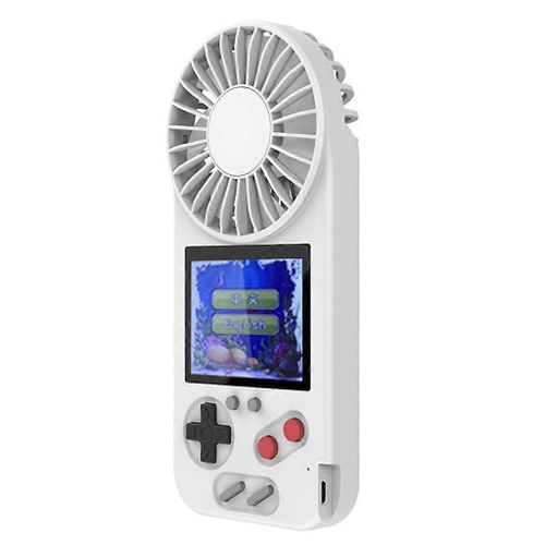 Console de jeux avec ventilateur USB Écran couleur 500 en 1 Console de jeux rétro