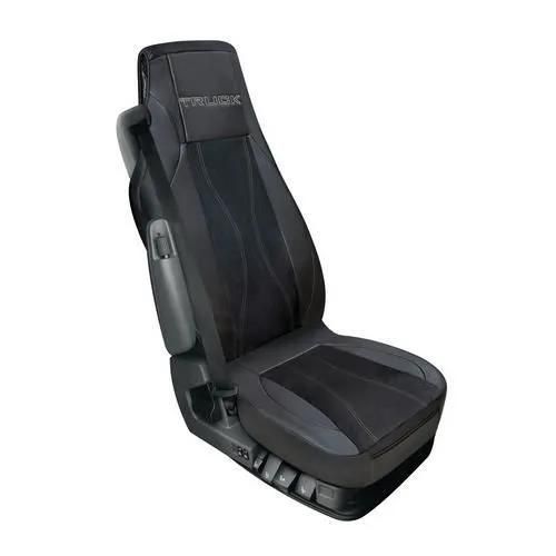 Couvre Siège - No Name - Luana - Noir/Gris - Compatible Airbag - Tissu