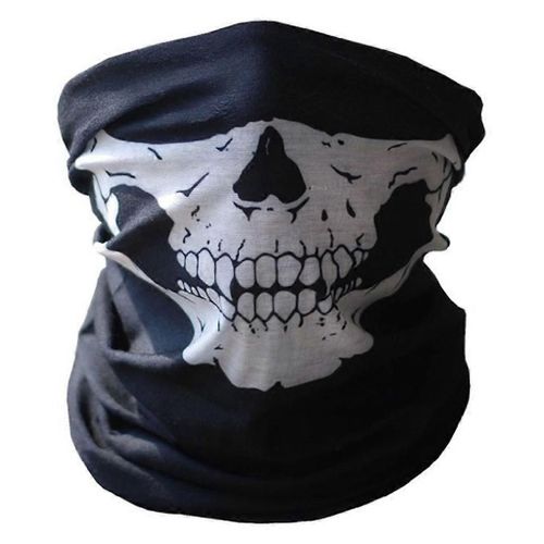 Halloween Skull Face Mask Cover White Skeleton Gants Bone Ghost Gants Adulte