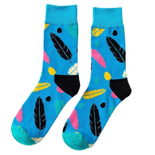Femmes Hommes Drôle Jour De Pâques Coton Crew Chaussettes Lapin Coloré Lapin Oeuf Plume Feuille Mouton Motif Vacances Nouveauté Milieu Tube Bonneterie Bas