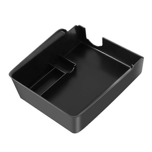 Noir De Voiture De Rangement Plateau Tiroir Daim Boîte Cachée Pour Modèle 3 Y Portefeuilles Téléphone