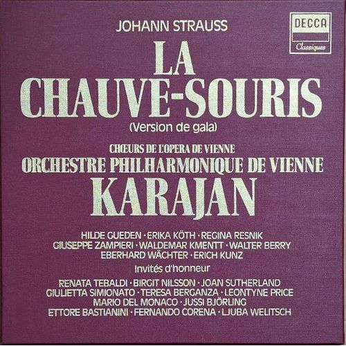 La Chauve-Souris - Johann Strauss - Herbert Von Karajan - 1960