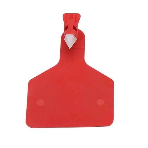 Étiquette d'oreille intégrée en TPU pour bétail et chèvre,62x82mm,étiquette vierge sans mot,numéro,carte d'information pour animaux de ferme,5 pièces - Type 5 pcs #E
