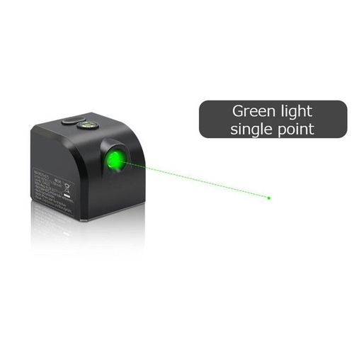 Mini niveaux Laser croisés portables,faisceau Laser à lumière verte,ligne horizontale,ligne verticale,outil de niveau précis,lignes croisées - Type Green single point