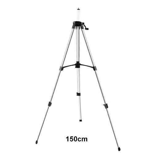 Trépied de niveau Laser 1.2/1.5M,support métallique à hauteur réglable avec adaptateur 5/8 pouces,revêtement Anti-corrosion,¿¿¿¿¿¿ ¿¿¿¿ kov¿ ¿akw¿ - Type aluminum 1.5m Tripod #A