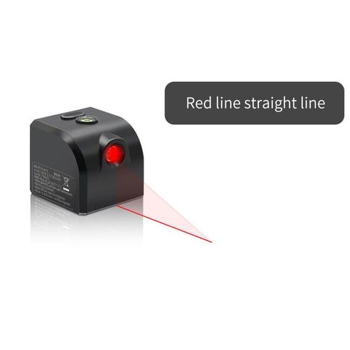 Mini niveaux Laser croisés portables,faisceau Laser à lumière verte,ligne horizontale,ligne verticale,outil de niveau précis,lignes croisées - Type Red line straight