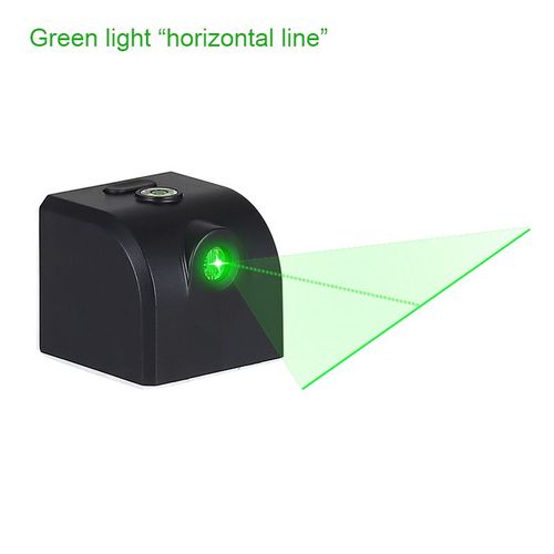 Mini Dispositif D'aide Au Golf D'intérieur Horizontal Au Laser Avec Faisceau Laser Vert/Rouge Ultra Fort,Portable Avec Batterie - Type Greenhorizontal #B