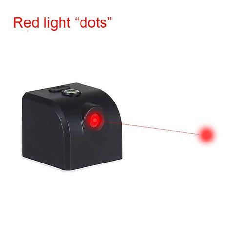 Mini Dispositif D'aide Au Golf D'intérieur Horizontal Au Laser Avec Faisceau Laser Vert/Rouge Ultra Fort,Portable Avec Batterie - Type Red Dots #B
