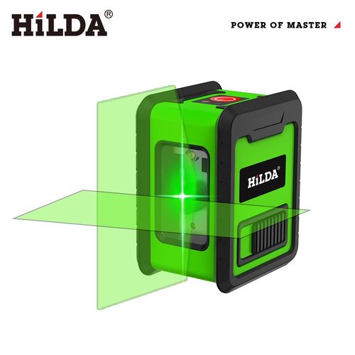 HILDA niveau Laser 2 lignes croix niveau vert Laser niveau Laser à niveau horizontal et vertical auto-nivelant ¿¿¿80) ¿¿¿¿¿¿¿ - Type HDL2G1-A