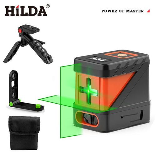Niveau Laser 2 lignes,faisceau vert auto-nivelant,lignes transversales horizontales et verticales - Type Set 8