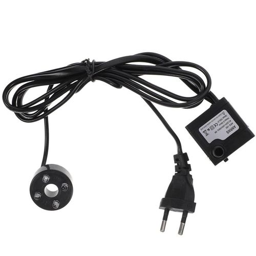 Pompe à eau Submersible puissante 3-25W,avec lumière LED,pour fontaines,étangs,Aquarium,réservoir de poissons,prise US/EU/UK - Type 3W EU Plug