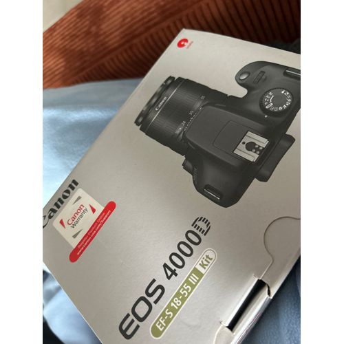 CANON EOS 400D 18 mpix + Objectif 18-55 III Kit
