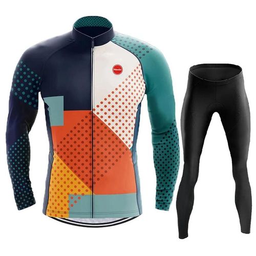 Ensemble De Cyclisme Respirant À Manches Longues, Pour L'automne-Xs-Autumn Cycling Sets
