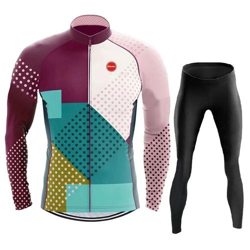 Ensemble De Cyclisme Respirant À Manches Longues, Pour L'automne-Xl-Autumn Cycling Sets