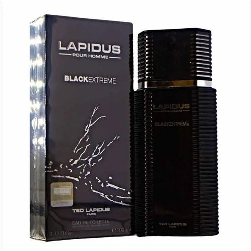 Ted Lapidus Black Extrême Eau De Toilette Pour Homme 50ml 