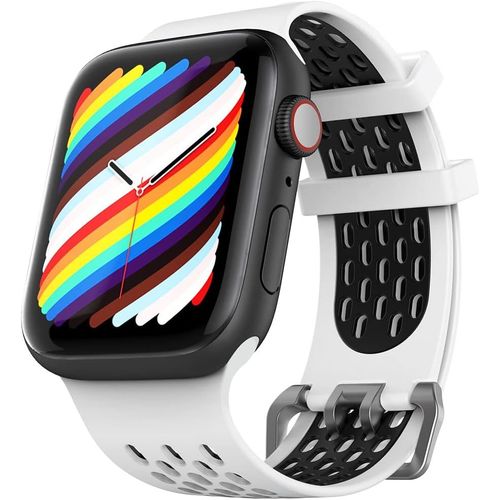 Hamiltion-Bracelet De Sport Pour Apple Watch,Bracelets De Remplacement Pour Montres Connectées,Silicone,38 Mm 40 Mm 41 Mm 42 Mm 44 Mm 45 Mm 49 Mm,Pour Iwatch Series 8 7 6 5 4 3 2 1 Se Ultra