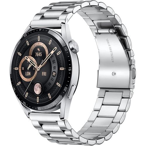 Hamiltion-Bracelet Huawei Watch Gt 3 46 Mm,22mm Bracelet Acier Inoxydable Pour Lw11/Uwatch 2s/3s/Huawei Watch Gt 2 46 Mm/Huawei Watch Gt2 Pro/Huawei Watch Gt 46 Mm/Galaxy Watch 46 Mm/Gear S3 Fro