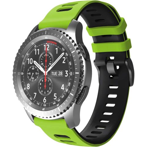 Hamiltion-Bracelet Gear S3 Frontier/Classic/Galaxy Watch 46 Mm,22 Mm Bracelet De Remplacement En Silicone Souple Pour Samsung Gear S3 Frontier/S3 Classic/Huawei Watch Gt/Ticwatch Pro S2/E2