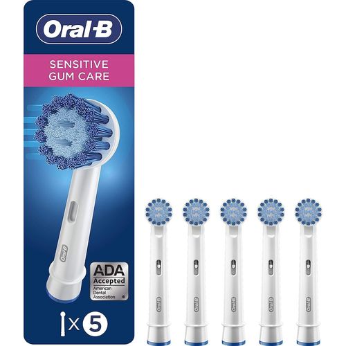 Hamiltion-Lot De 5 Têtes De Brosse À Dents Électrique De Rechange Sensibles, L'Emballage Peut Varier