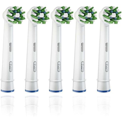 Hamiltion-Braun 4210201316510 Crossaction Lot De 5 Têtes De Rechange Avec Poils Cleanmax