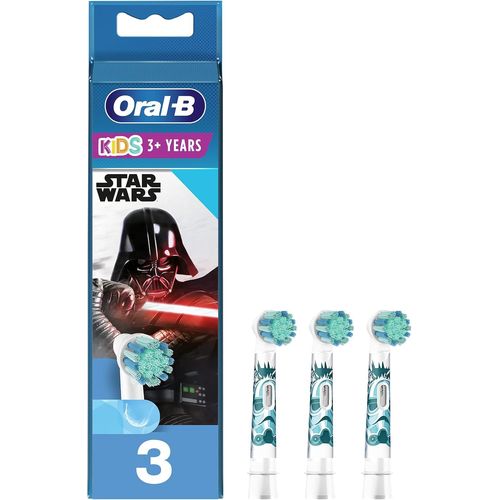 Hamiltion-Lot De 3 Têtes De Rechange Pour Brosse À Dents Kids Star Wars