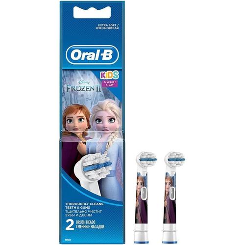 Hamiltion-Oral B Elec Stages Power Pack De 2 Brossettes De Rechange Motif Reine Des Neiges