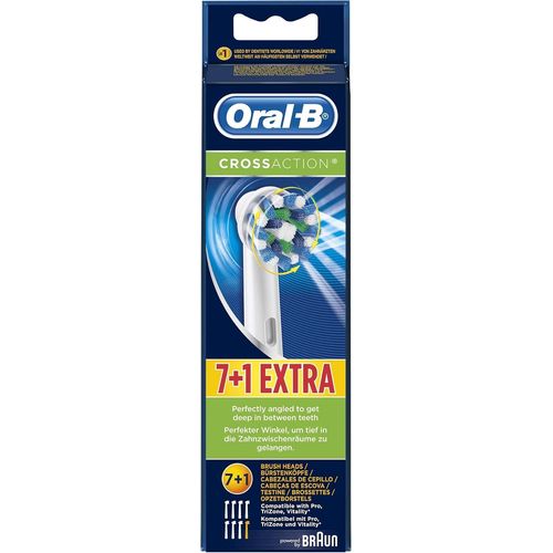 Hamiltion-Oral-B Cross Action Brossettes De Rechange Pour Brosses À Dents Électriques