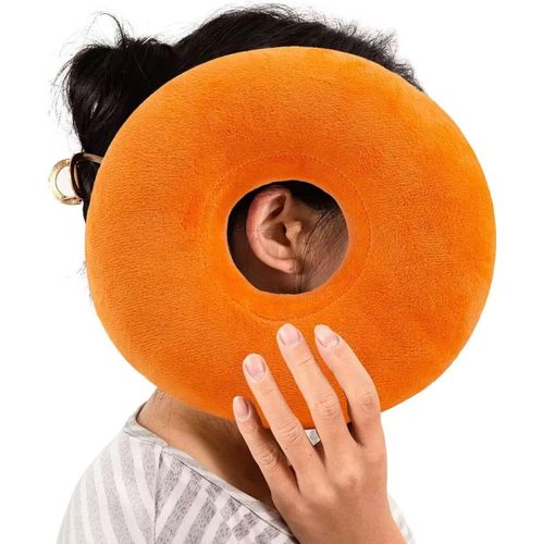 Hamiltion-Coussin De Piercing Cnh Avec Trou-22,9 Cm-Pour Les Personnes Dormant Sur Le Côté-Oreiller De Piercing Cnh-Oreiller De Perçage D'oreille-Oreiller En Forme De Donut Pour Piercing